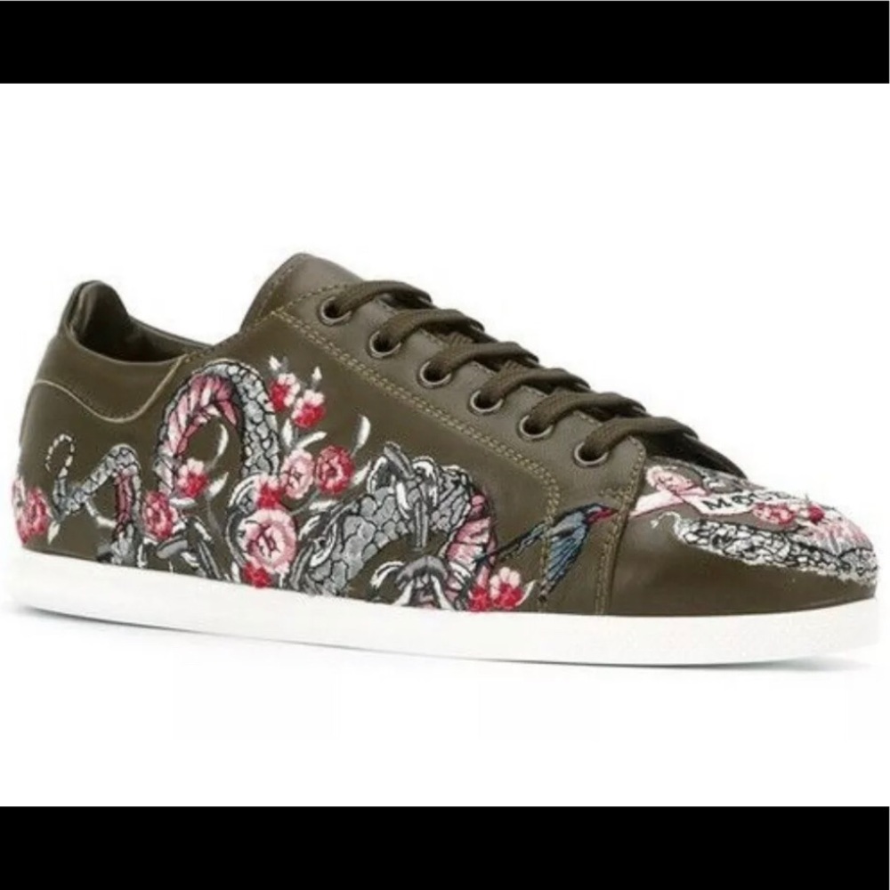 Alexander McQueen Tattoo Sneakers, Size 7,5